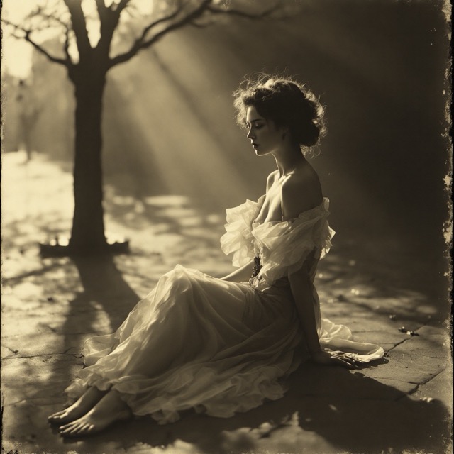 Sample image in the Sepia Plate Velvet style