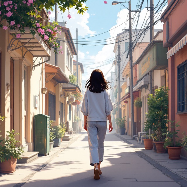 The luminous anime style rendered with FLUX 1.1 pro