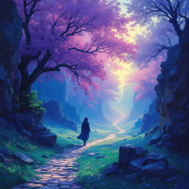 The Violet-Mystic style rendered with FLUX 1.1 pro