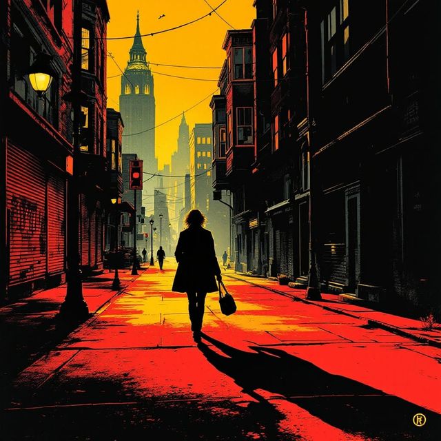 Sample image in the Noirscreen style